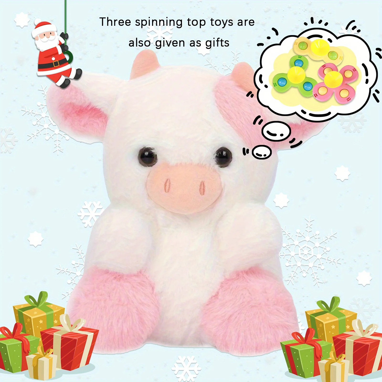 Cute Cow Doll Set Comes with An Extra Small Gift!!!