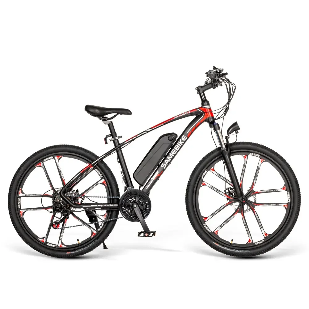 SAMEBIKE MY-SM26 Mountain Electric Bike 26 Inch 48V 350W Ebike 21 Speed 80km Mileage Adult Electric Bicycle Lithium Battery