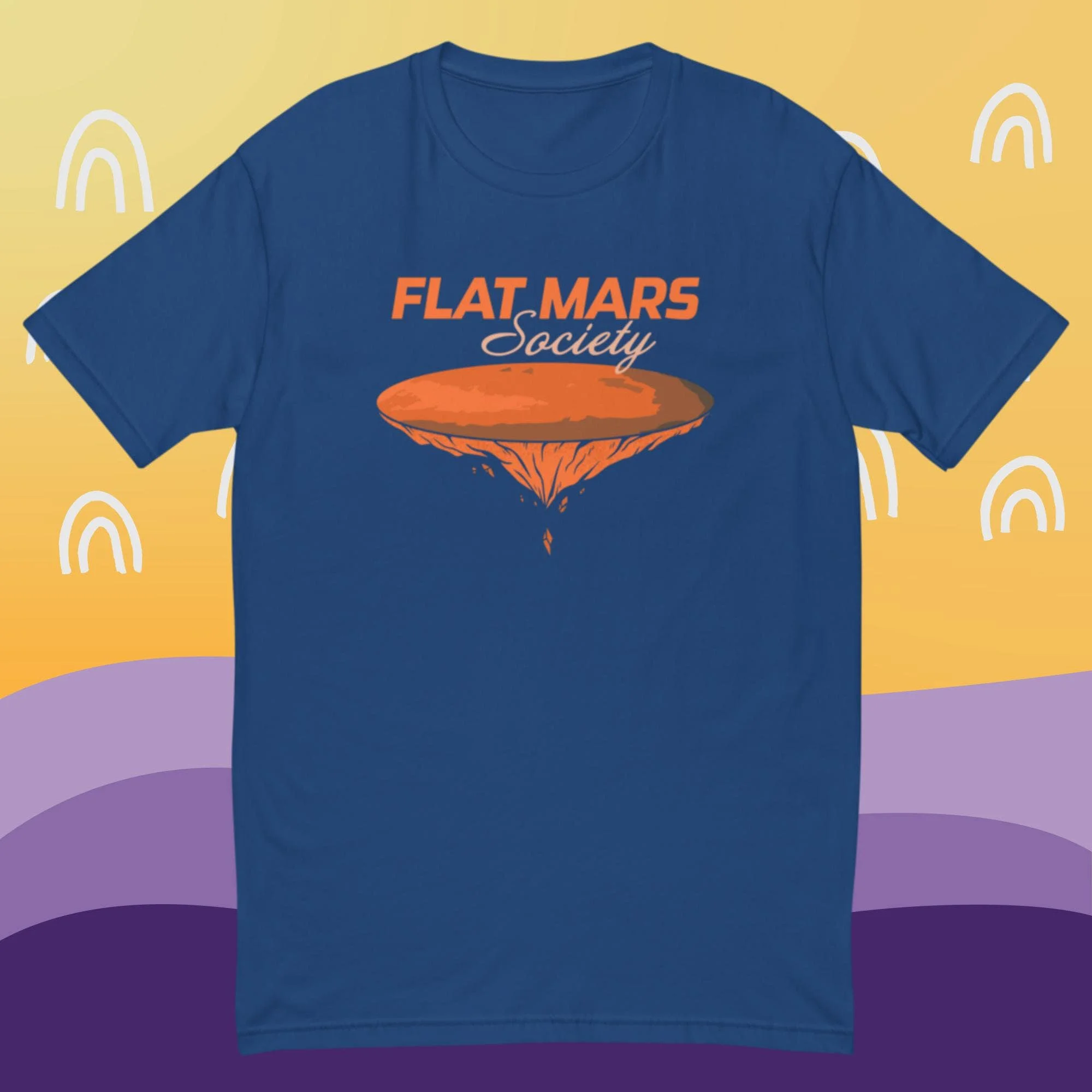 Flat Mars Society T Shirt