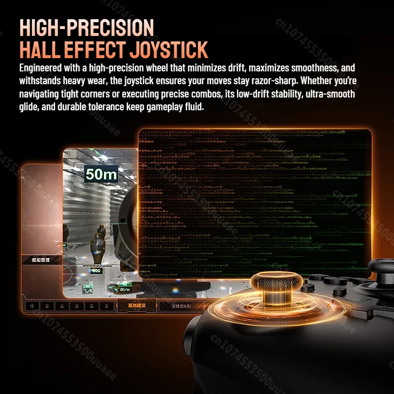 Lenovo S07 Joystick a doppio effetto Hall Controller di gioco per Switch/IOS/Android/PC Gamepad wireless con luce RGB con dock di ricarica