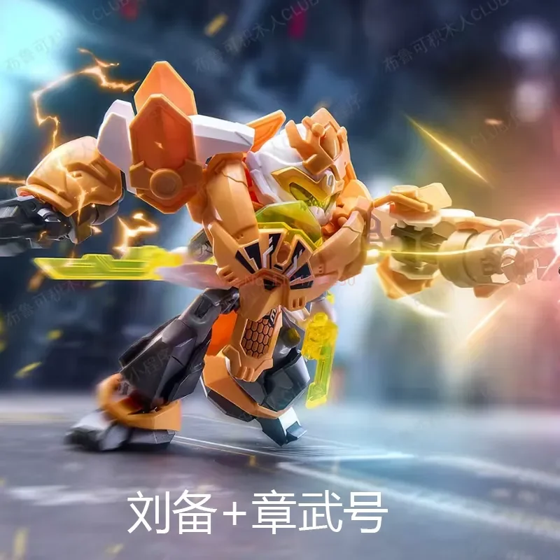 Новые 100% оригинальные Blokees Blockman Heroes Unlimited Starlight Edition Series8, фигурки с глухой коробкой, модель робота, игрушки