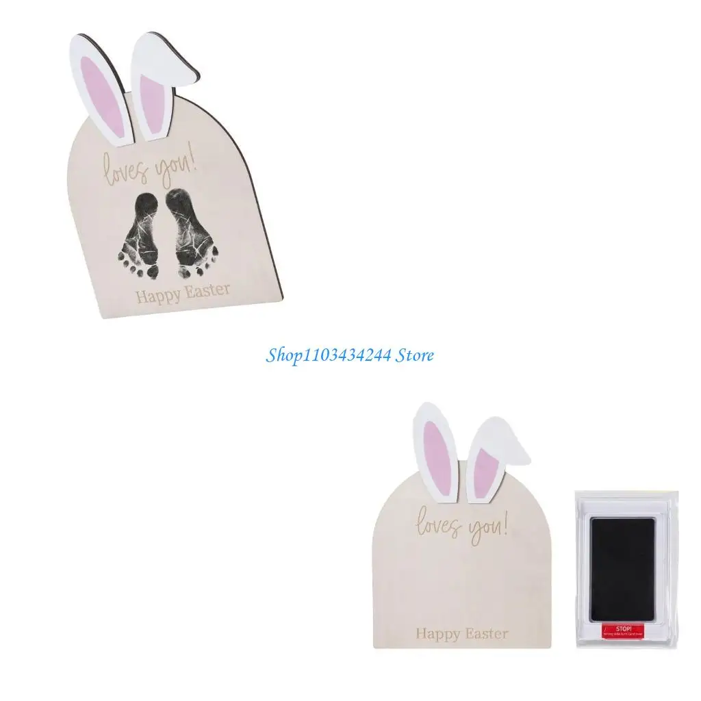 

Деревянная открытка для новорожденных, художественный сувенирный знак для детского душа, подарок и декоративное украшение для