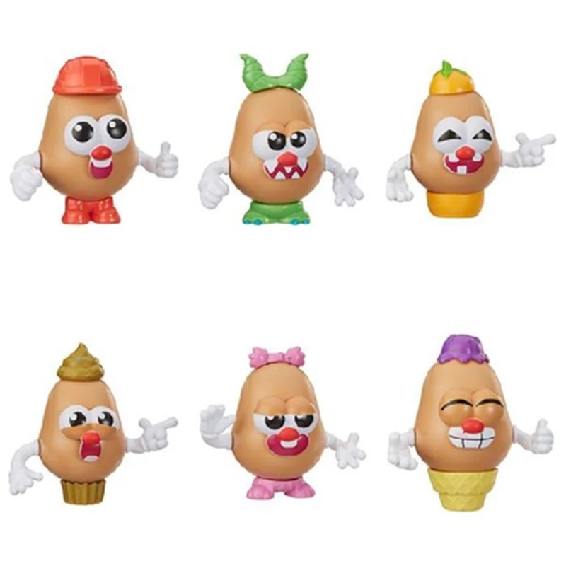 Disney Mr. Potato Head Surprise Mini Tots Series 4 Mystery Surprise Egg Blind Box Assembled Model Educational Toy for Children