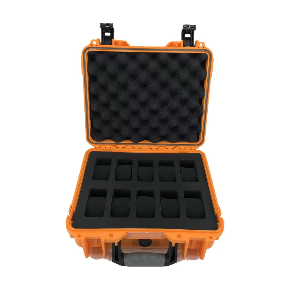 

DPC038-1 Classic Hot Selling Products Hard Plastic Protective Orange Watch Storage Display case
