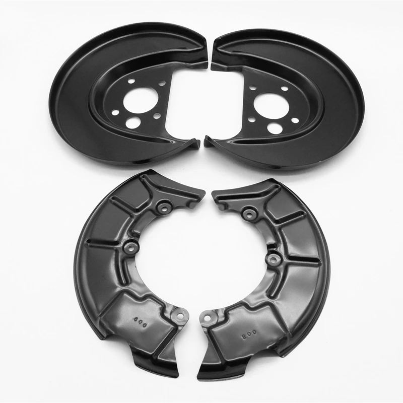 4X Car Front Rear Brake Disc Dust Shield Splash Guard Covers For Golf MK4 Bora A3 Brake Disc Dust Guard Cover Trim