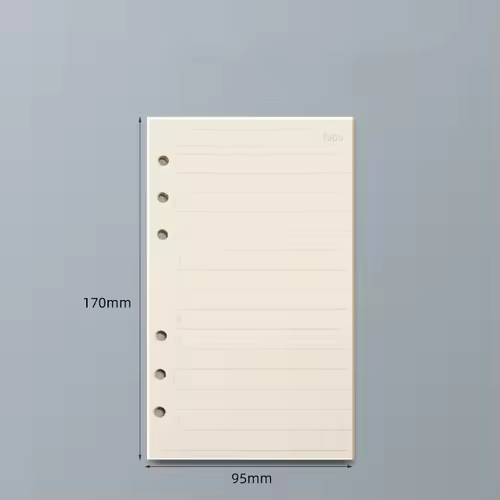 45 Sheets A5 A6 A7 Loose Leaf Notebook Refill Spiral Binder Inner Page Line Blank craft  Grid Inside Paper Stationery - Image 10