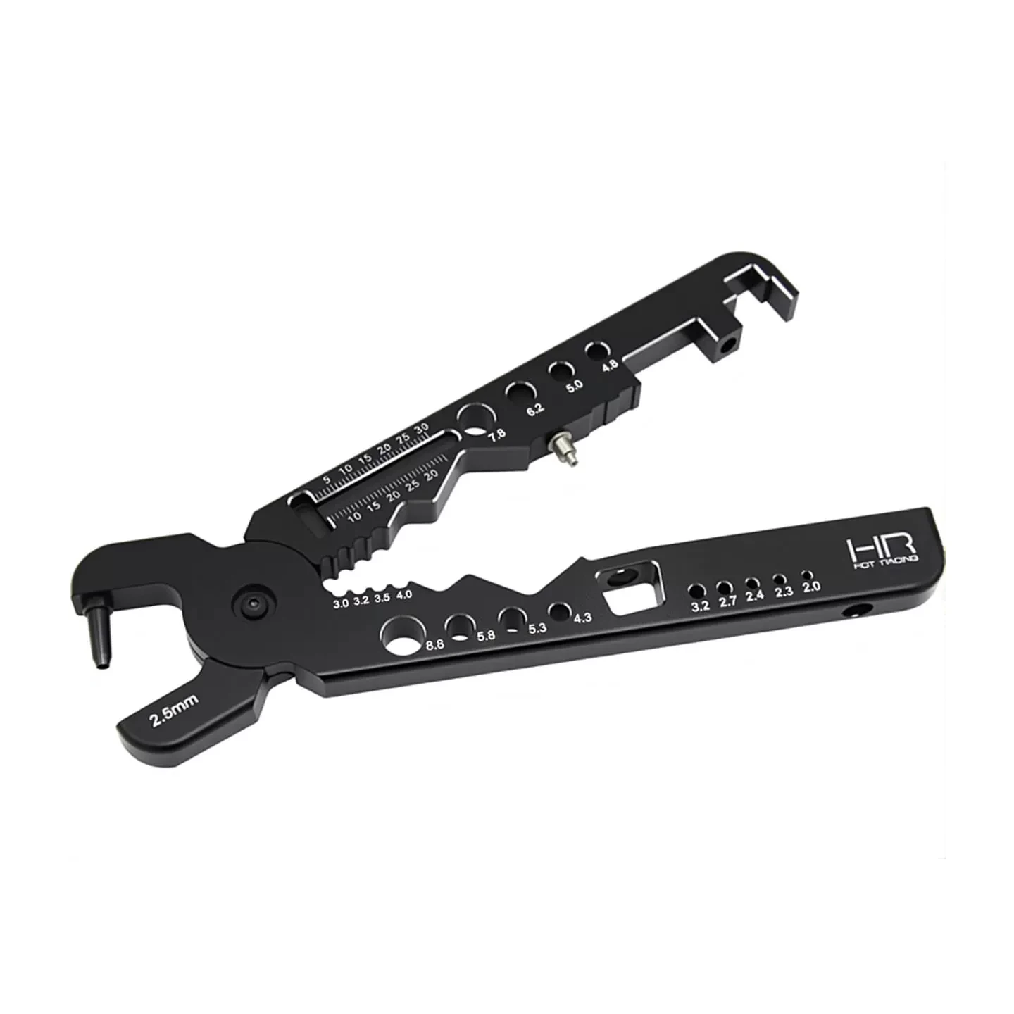 Hot Racing SDP868MT CNC Aluminum Multi-Function Pliers Shock Tool for RC Car