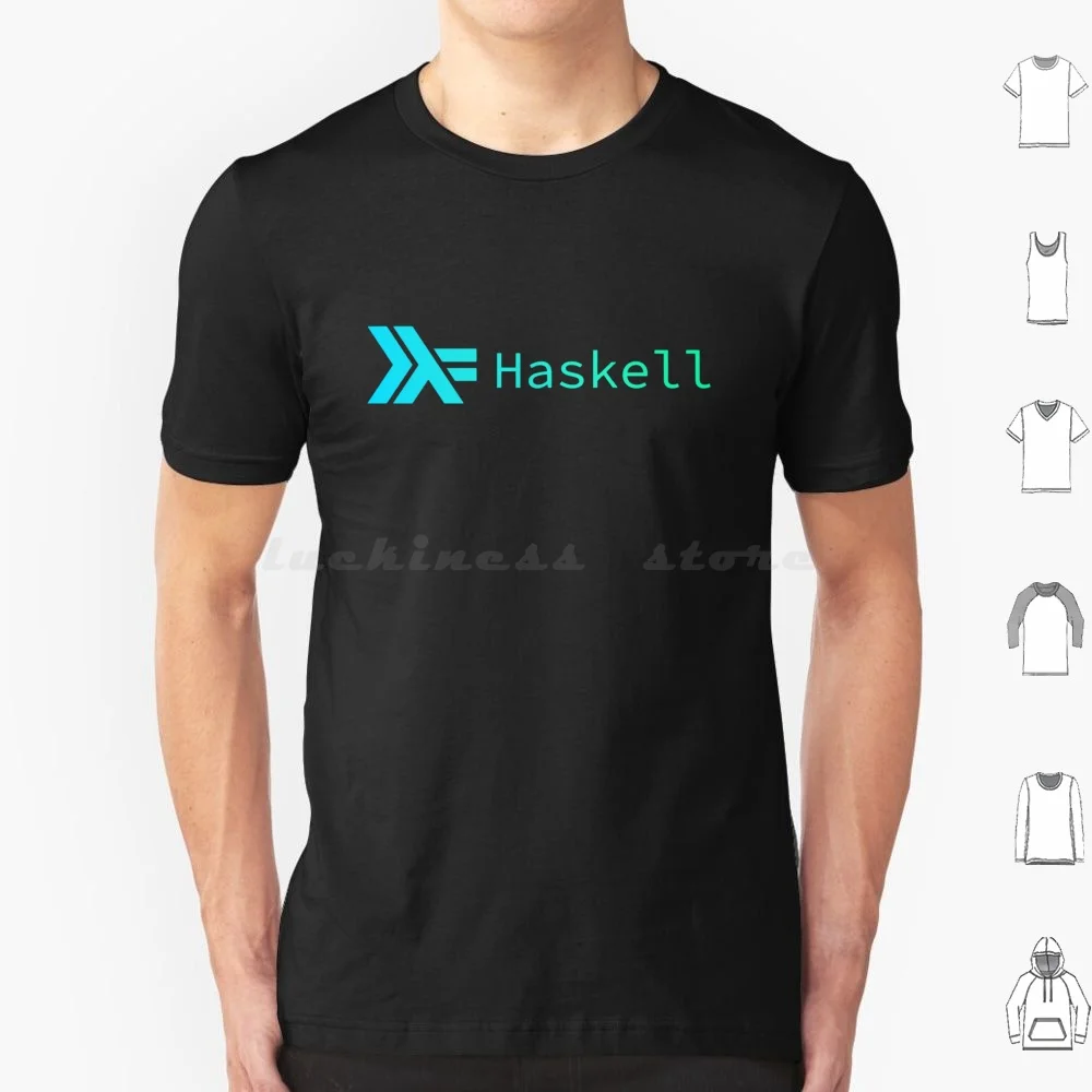 Haskell Blue Green Gradient T Shirt 6xl Cotton Cool Tee Lisp Programming Developer Clojure Scheme Haskell Programmer Common