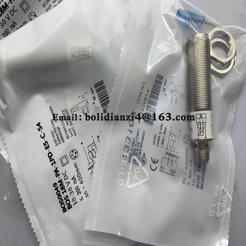 Original sensor BOS0049 BOS 18M-PA-1PD-E5-C-S4 BOS0045 BOS 12M-PS-1PD-S4-C In stock