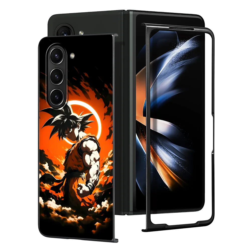 Dragons Balls Goku Case for Samsung Galaxy Z Fold 8 Ultra Z Fold8Ultra Z Fold 7 6 5 3 ZFold5 ZFold4 ZFold7 ZFold6 Phone Shell