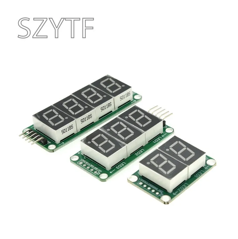 Módulo de accionamiento estático con pantalla de tubo Digital de 2 segmentos, 74HC595, 2/3/4 dígitos, se puede conectar sin problemas en serie con