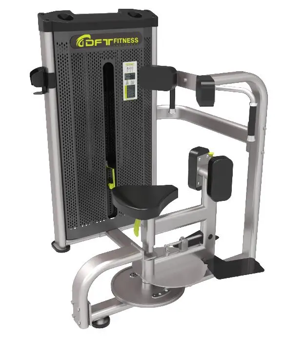 Commercial Core Muscle Torso Rotary Machine Adjustable Safety Design Metal Back