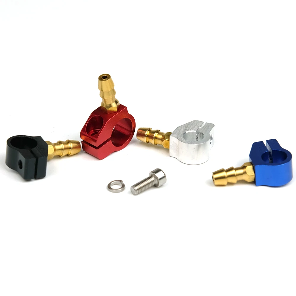 RC Boat 6/7/8/9mm Brass Tub Drive Shaft Refuel Nozzle Oil Fuel Lubricating Clip Clamps For 4mm/4.76mm/6.35mm Flexible Parts