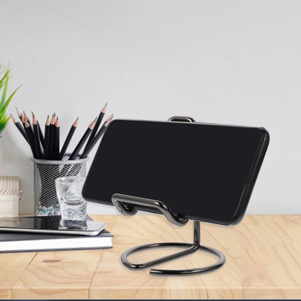 2 Pcs Phone Support Mobile Holder Tablet Plane Cellphone Stand for Desk Miss Tablets Bracket