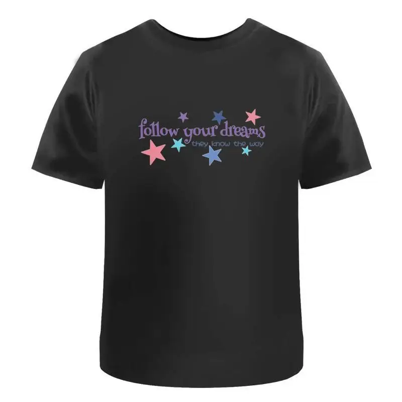 

Хлопковая футболка Follow Your Dreams Ta040722