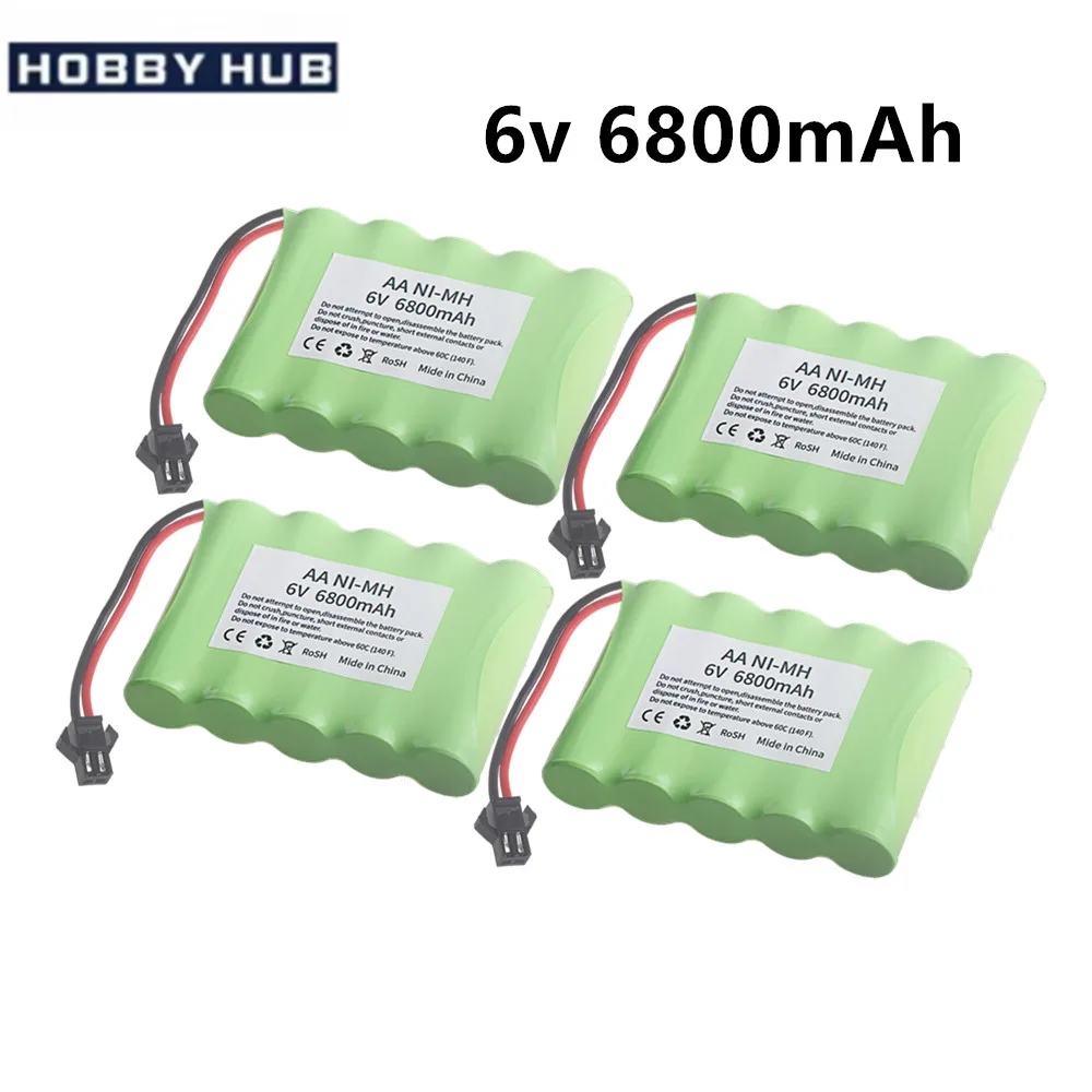 6800Mah 6V Nimh Bat…