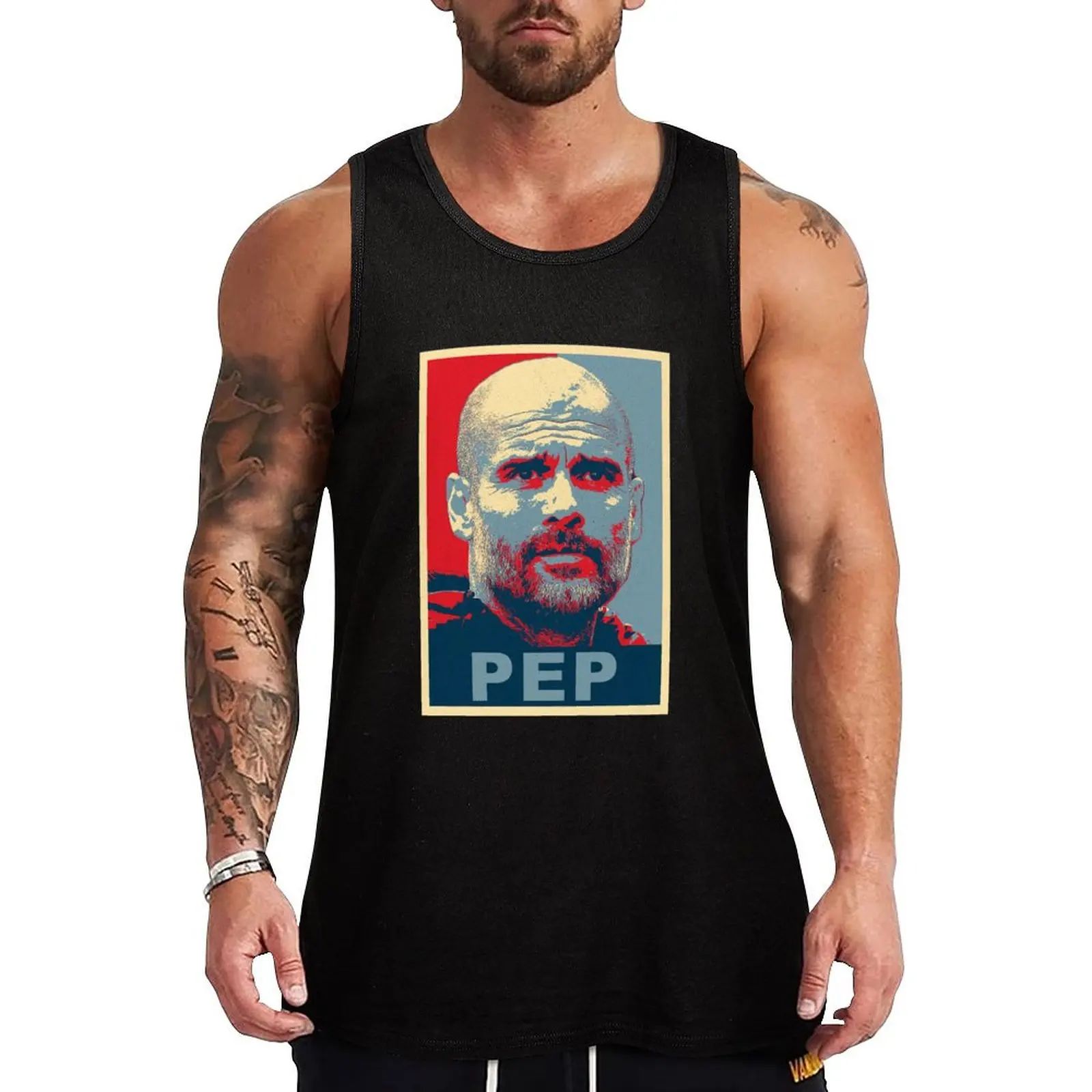 Vintage Photography Design Pep Guardiola In World Where You Tank Top clothes for men summer Male clothes