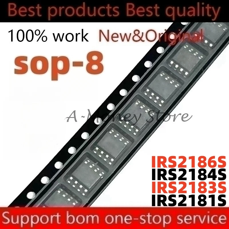 

(5pcs)S2184 S2186 S2181 S2183 IRS2181STRPBF IRS2183STRPBF IRS2184STRPBF IRS2186STRPBF IRS2181S IRS2183S IRS2186S sop-8