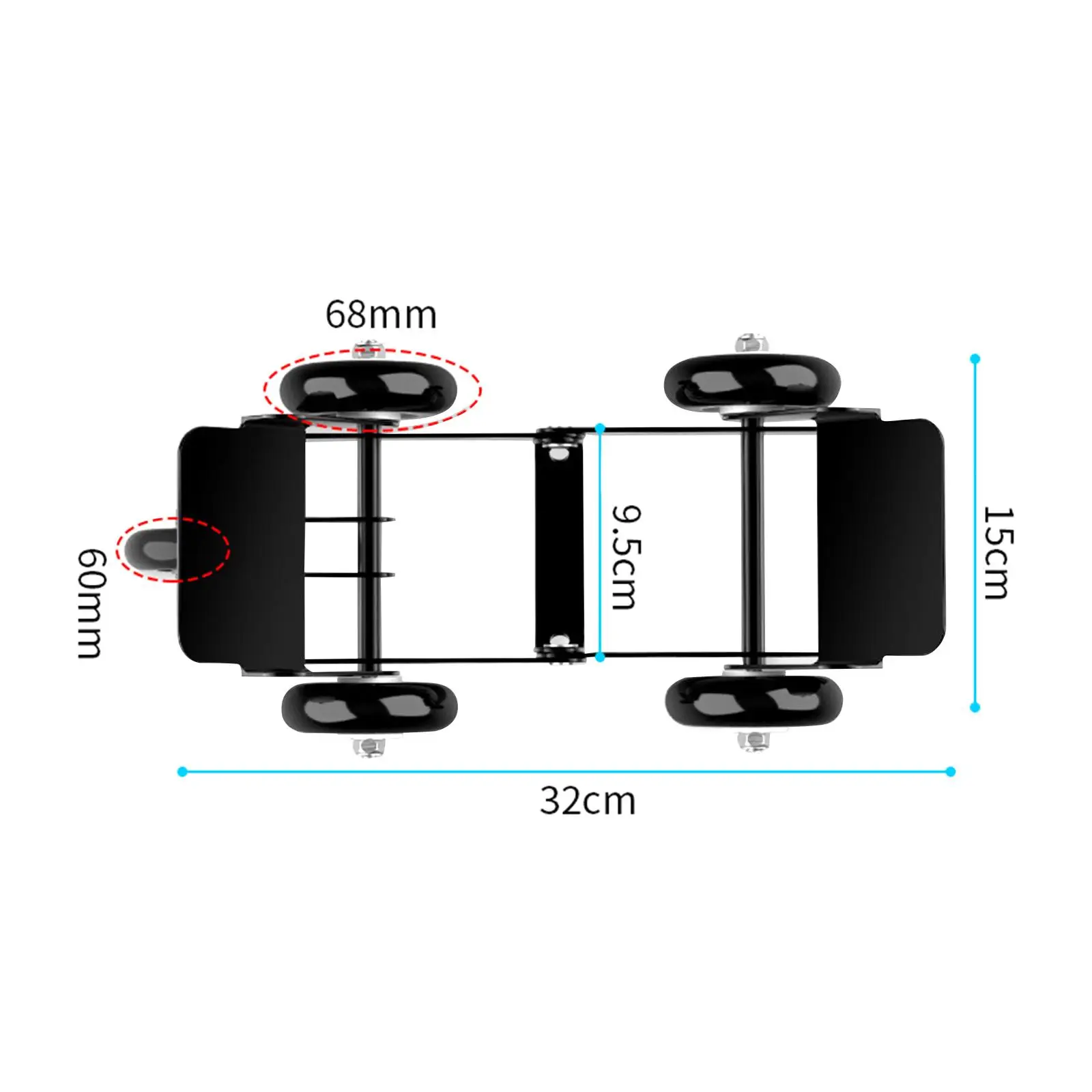 Motorcycle Moving Trailer Portable Multifunction Motorbike Mover for Electric Bike Vehicle Truck Motorcycle Emergency premium