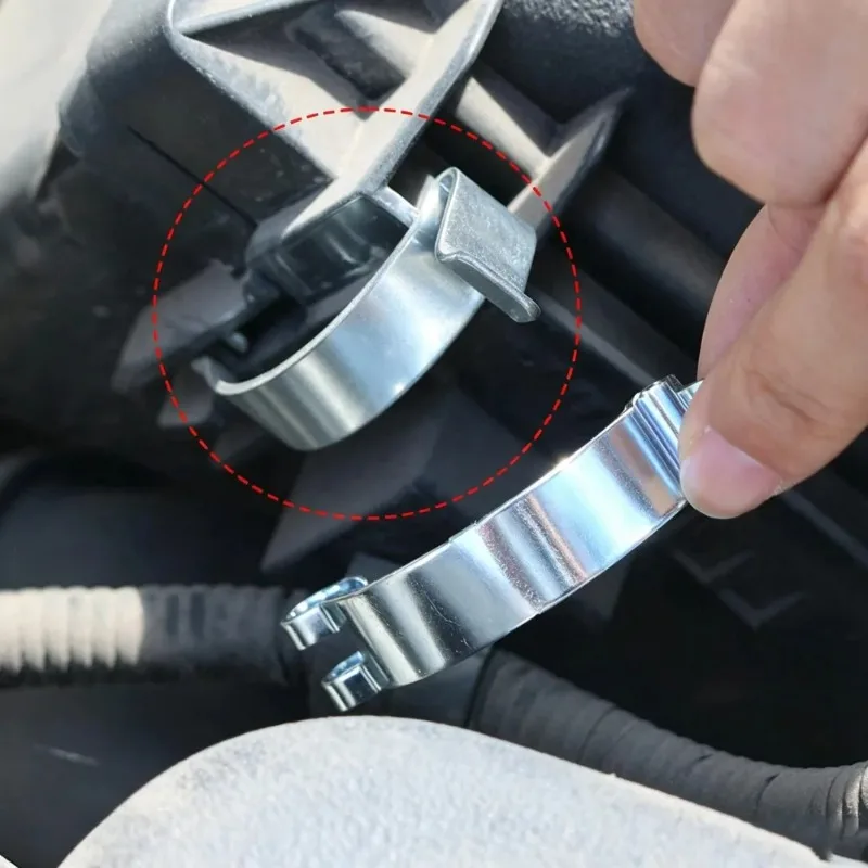 Car Air Filter Housing Clips Universal Steel Cleaner Box Cover Clamps Galvanized Heavy Duty Auto Spring Fasteners Set