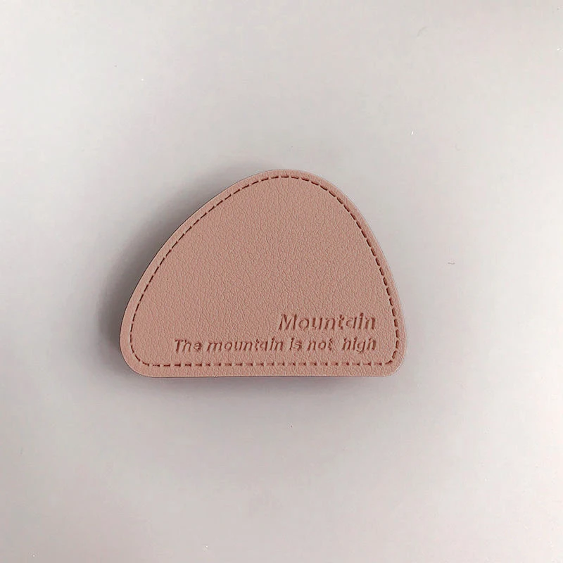 Ins coreano bonito 3d couro dedo griptok alça tok suporte para iphone 15 14 7 suporte de telefone universal anel suporte