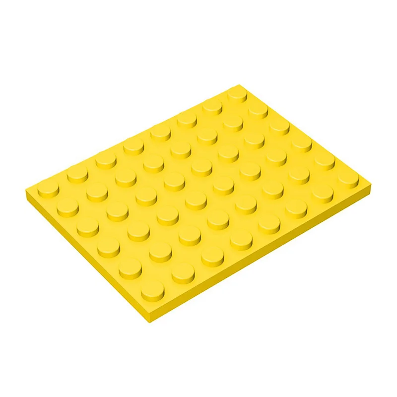 10 Stück 3036 Platten 6x8 Bausteine Sammlerstücke Modulare GBC Spielzeuge für Technische MOC DIY Bauwerke Kompatibel – Detail 3