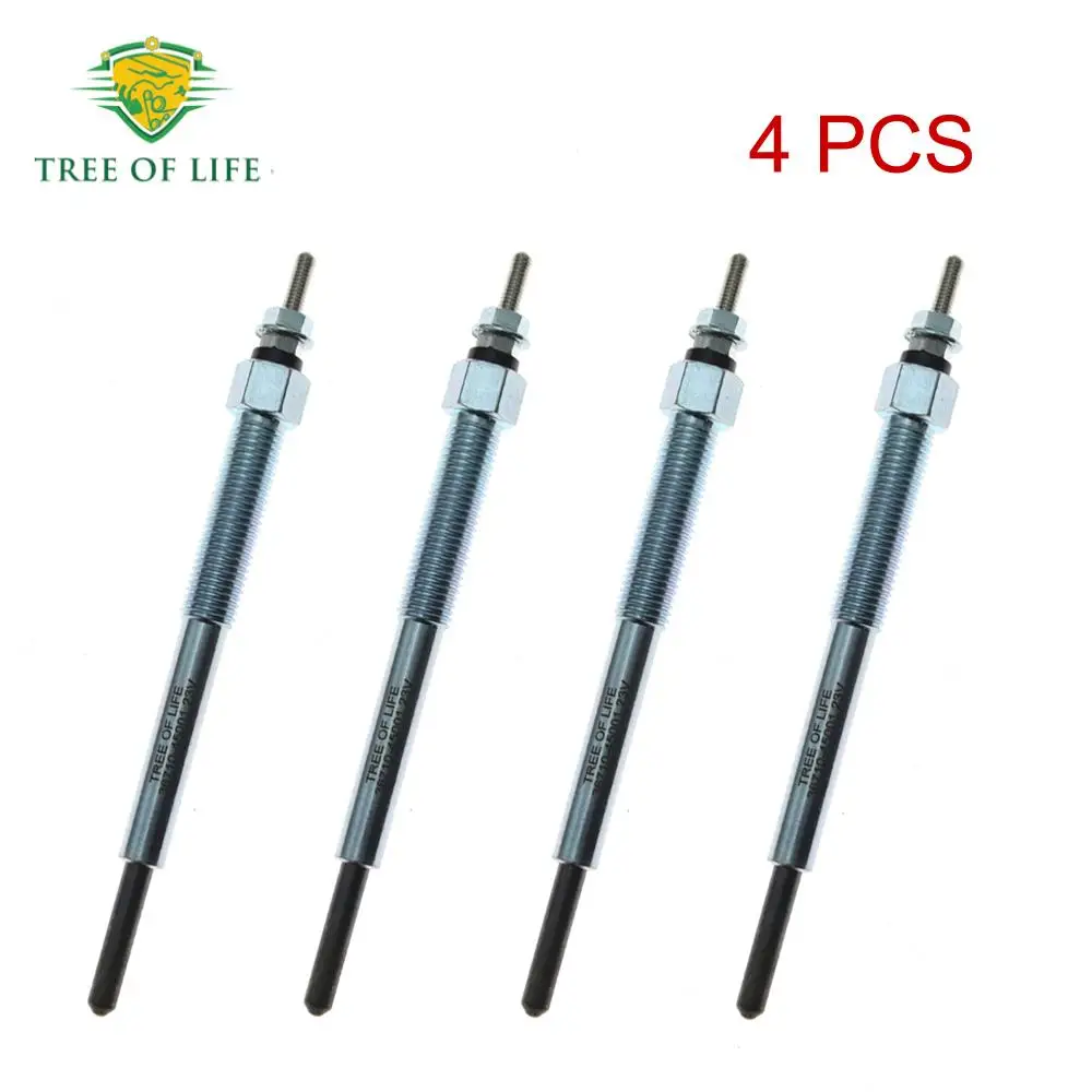 

1/2/4X 23V 36710-45001 New Glow Plug For Hyundai County Mighty H350 H250 HD65 HD72 HD78 1995-2011 Kia Pamax Frontier D4AF D4AL