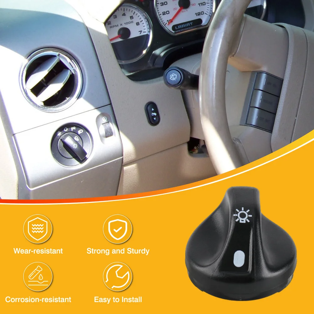 

Ручка переключателя фар для Ford F150 1997-2004 Expedition 1997-2002 F250 F350 F450 F550 Super Duty 2001-2004