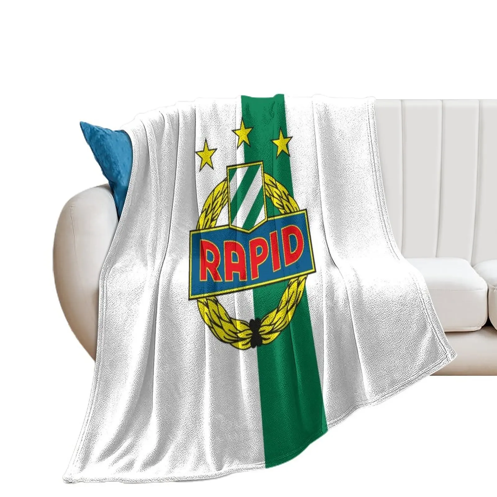 Rapid Wien Footbal fans ultras hooligans, Austria Throw Blanket Extra Large Throw For Decorative Sofa warm winter Blankets