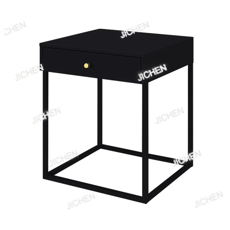 

Neu table Household bedsideNarrow side Living room Bedroom table Modern simple bedside frame with d