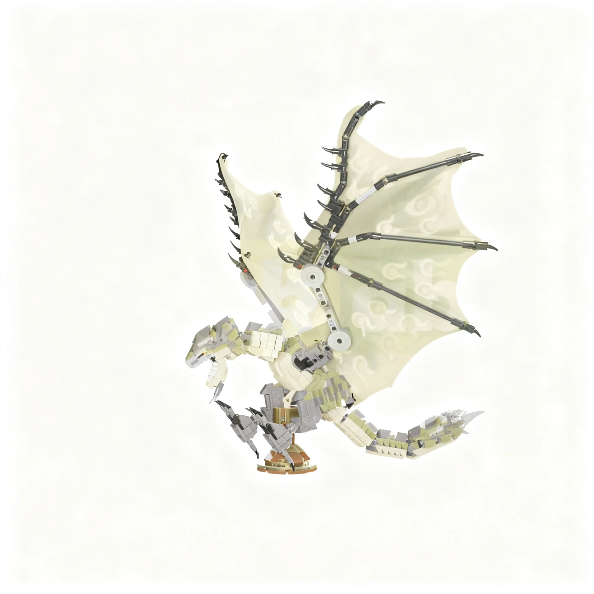 982pcs MOC Rathian Queen The Land Model Building Blocks Architecture Assemble Birthday Brick DIY Education Christmas Gift Toys