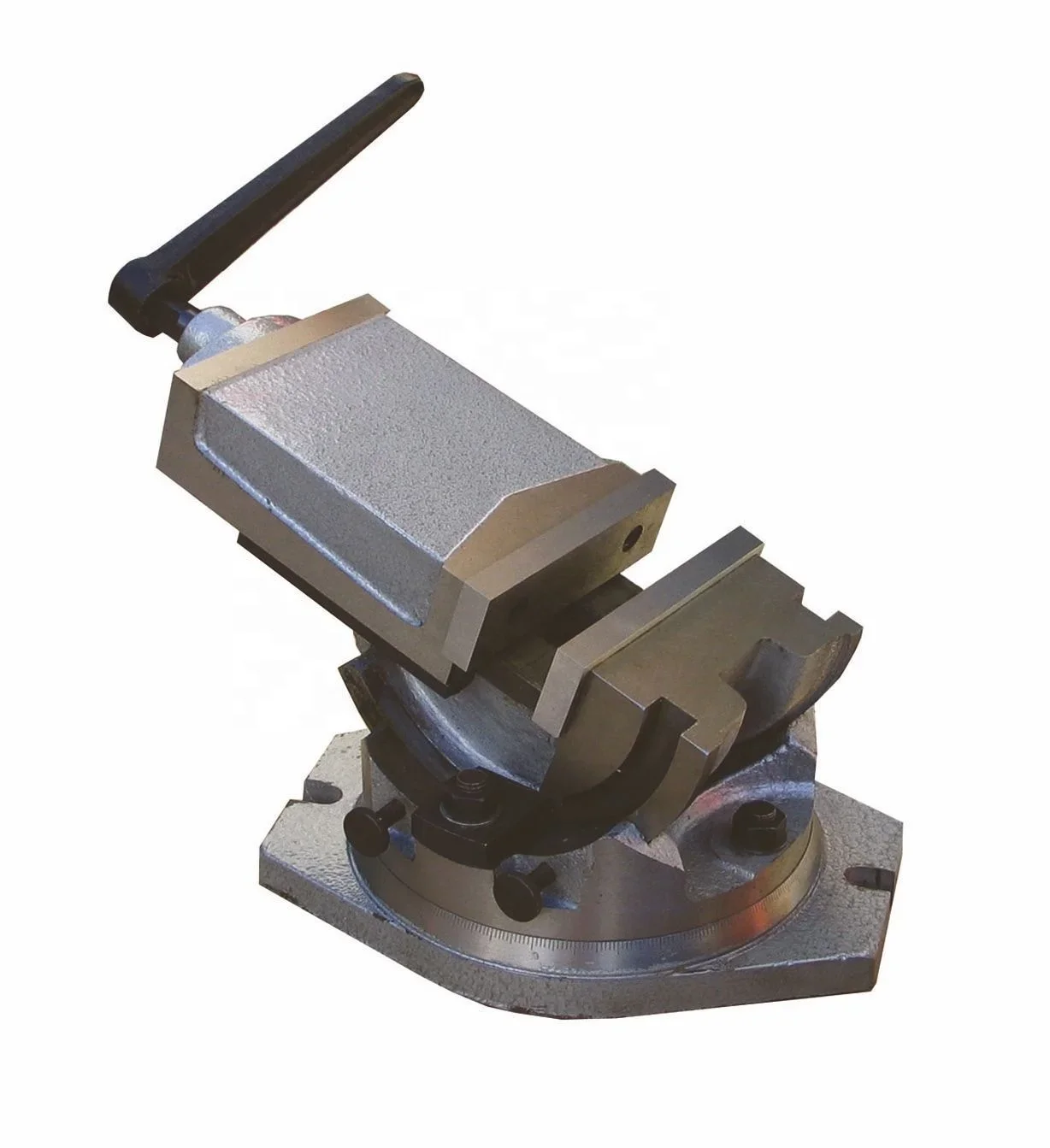 

Tilting Declinable Machine Vise QHK100 with Swivel Base Milling vice 4'' for cnc milling machine