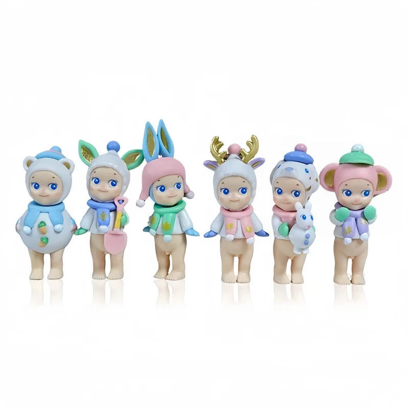 Vendita calda Sonny Angel Mini Figurine Winter Dream Series Blind Box Cute Dollstide Play Cure Toy Lucky Mascot Regali di festa Replica