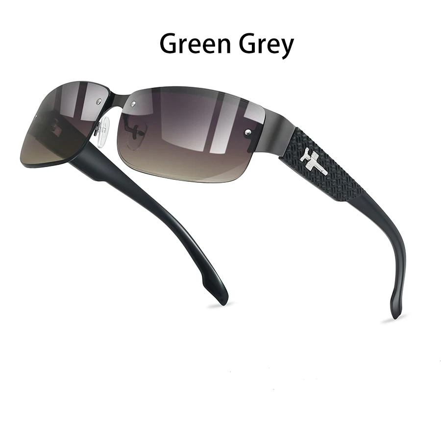 Modische Vintage-Sonnenbrille mit Farbverlauf für Männer und Frauen, Luxusmarken-Designer-Sonnenbrille für Reisen, Angeln und Autofahren – Detail 4