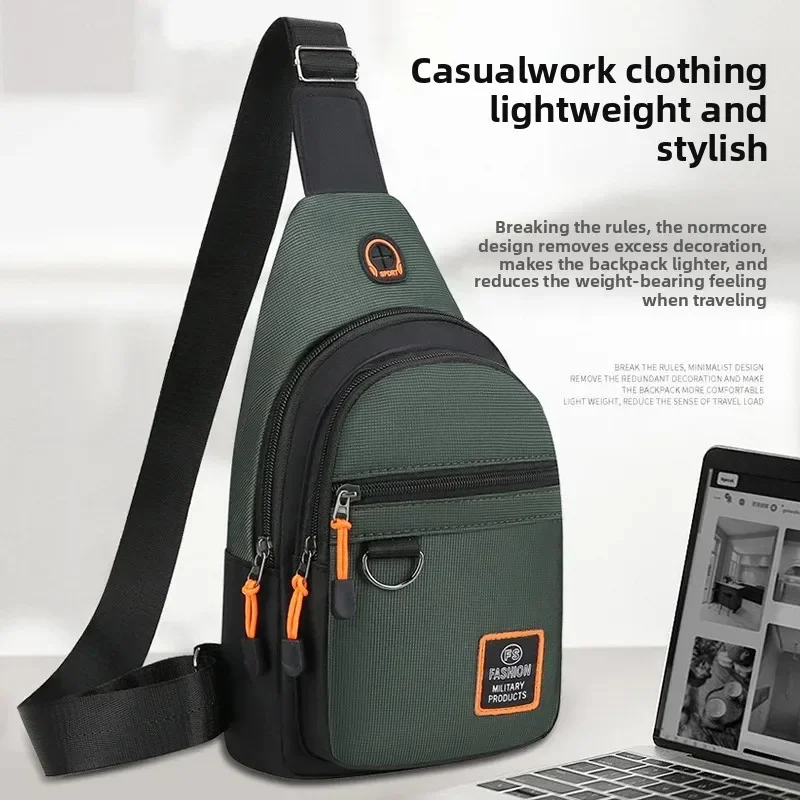 

A7 Men's leisure outdoor hiking bike shoulder bag,waterproof sports crossbody bag,travel backpack,men's chest bag, shoulder bag