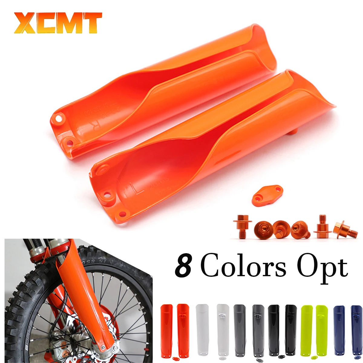 

Motocross Fork Cover Shock Absorber Guard Protector For Husqvarna FC FX TE TX TX TE 85 125 250 300 350 450 501 250i 350i 15-2021