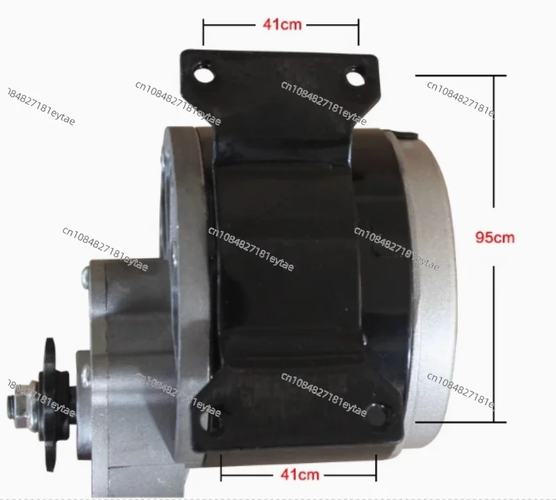 

High-power low-speed permanent magnet DC generator 12V 24V 36V 48V 60V 72V 250W/350W wind hand-cranked hydraulic foot battery