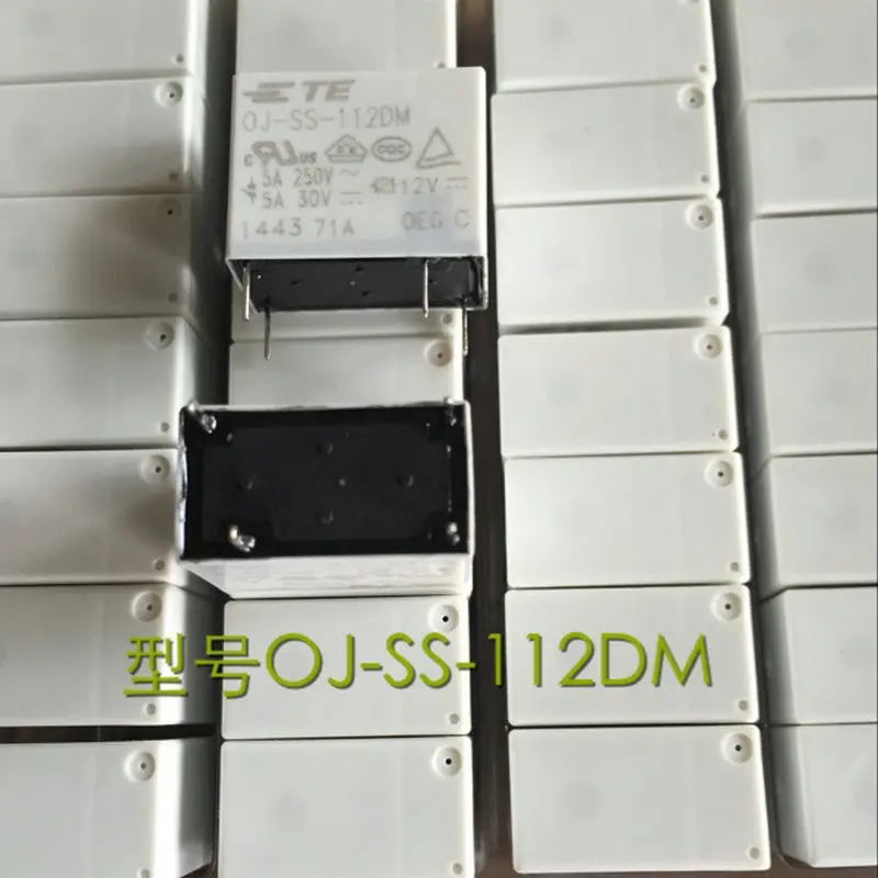 

5PCS TE OJ-SS-112DM relay is brand new and original