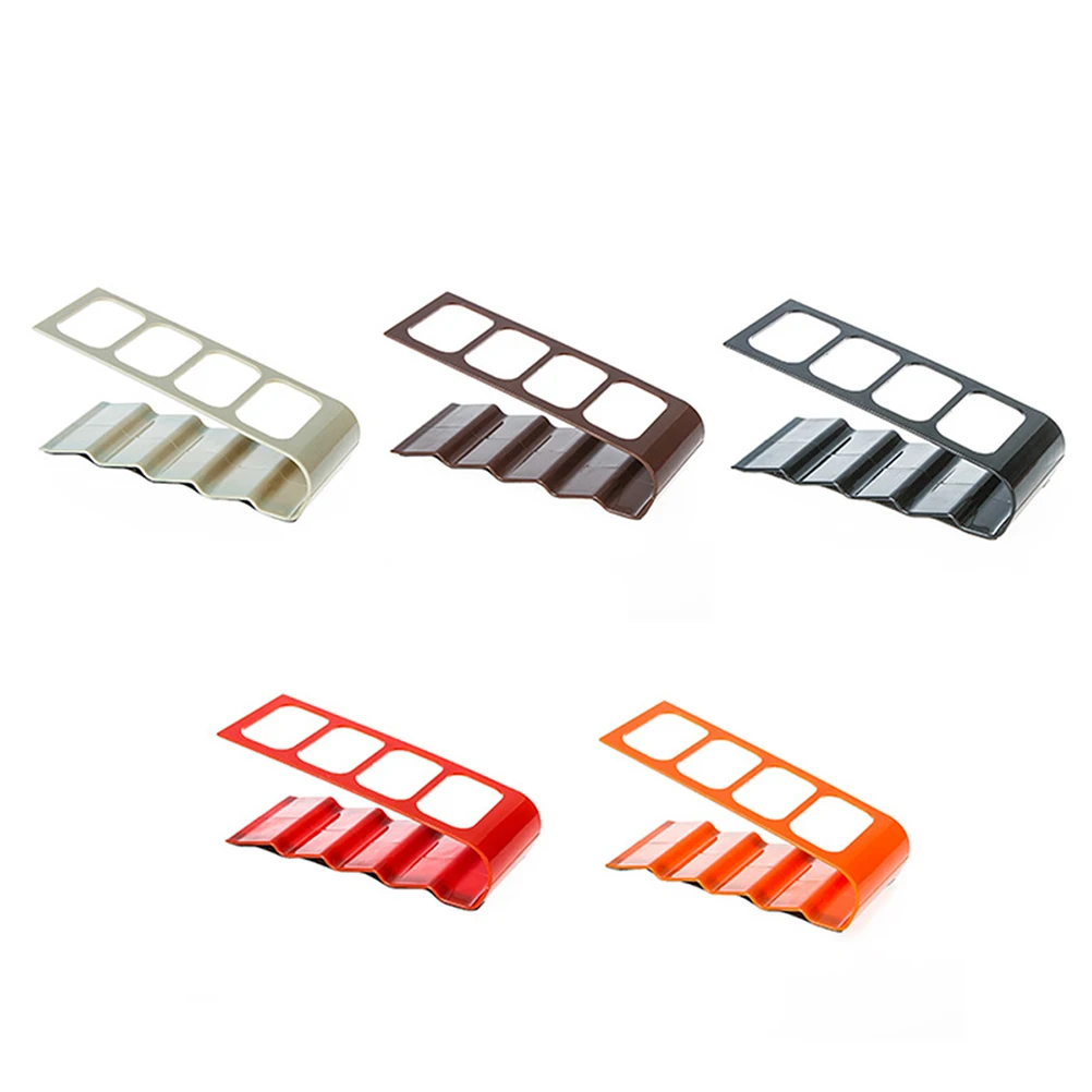 

4 Grids Remote Control Organizer Household Storage Rack for Phone Holder Portable Practical Multi-functional