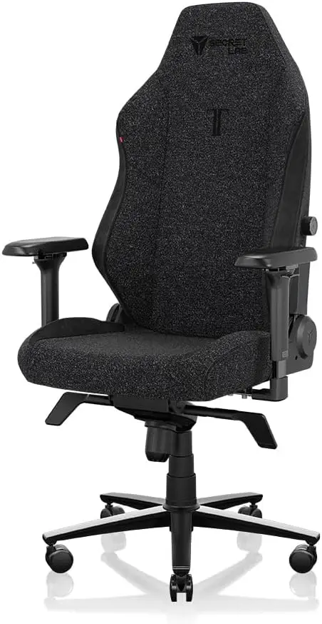 

Игровое кресло Black3, эргономичное и удобное компьютерное кресло с 4D-подлокотниками, магнитной подушкой для головы и 4-сторонней поясничной опорой