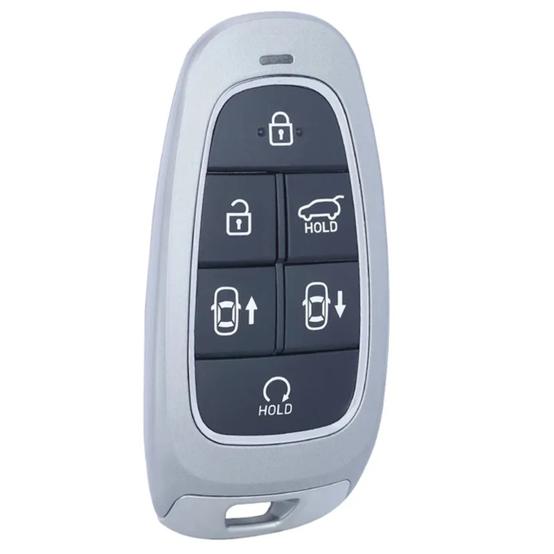 

KEYECU 6-кнопочный смарт-ключ 433 МГц с чипом ID47 для Hyundai Santa Fe 2023-2024, брелок дистанционного управления, P/N: 95440-S1640