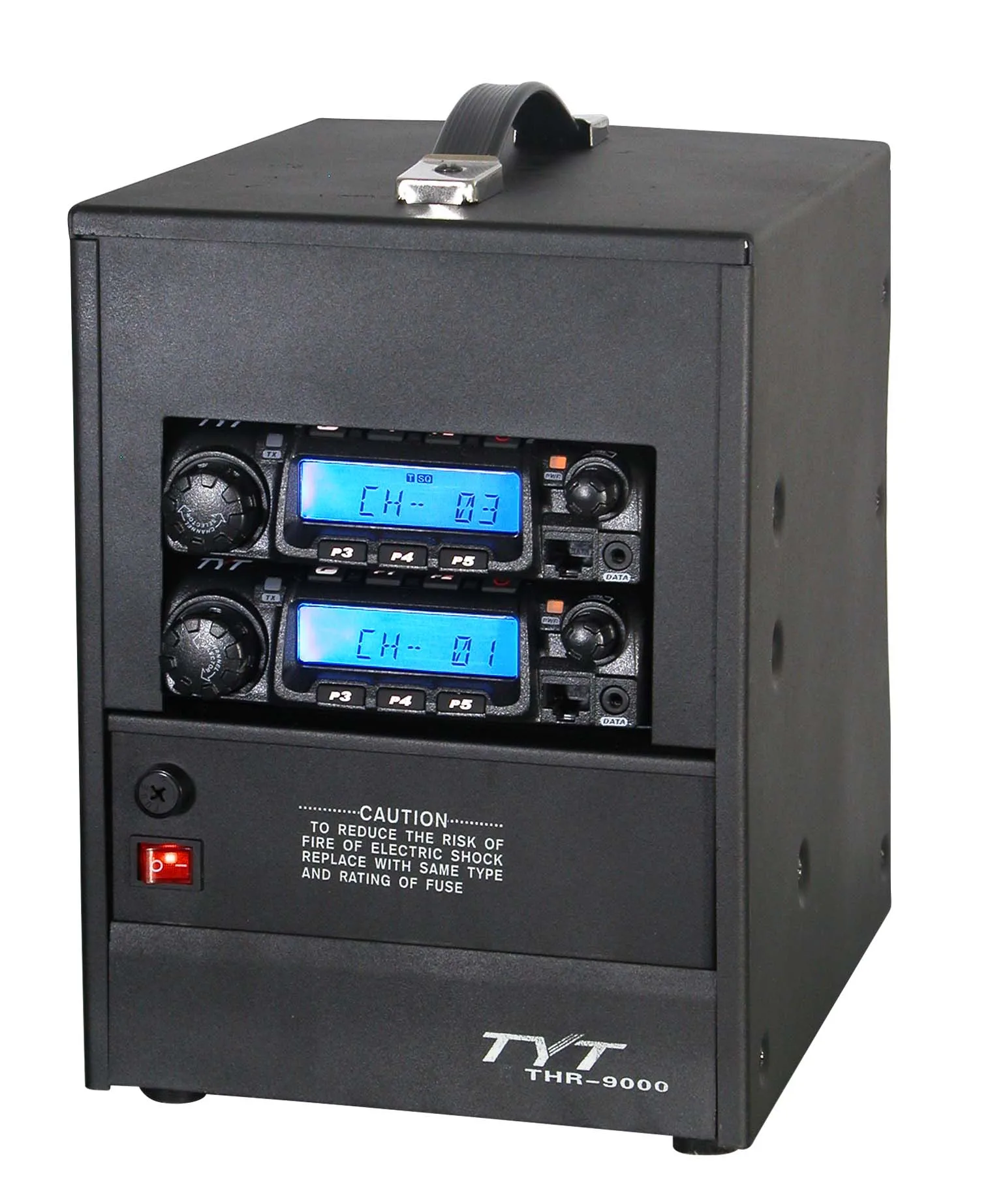 TYT THR-9000 50W Mobile VHF UHF Repeater Two Way Radio Repeater Compact And Lightweight Repeater Walkie Talkie THR 9000