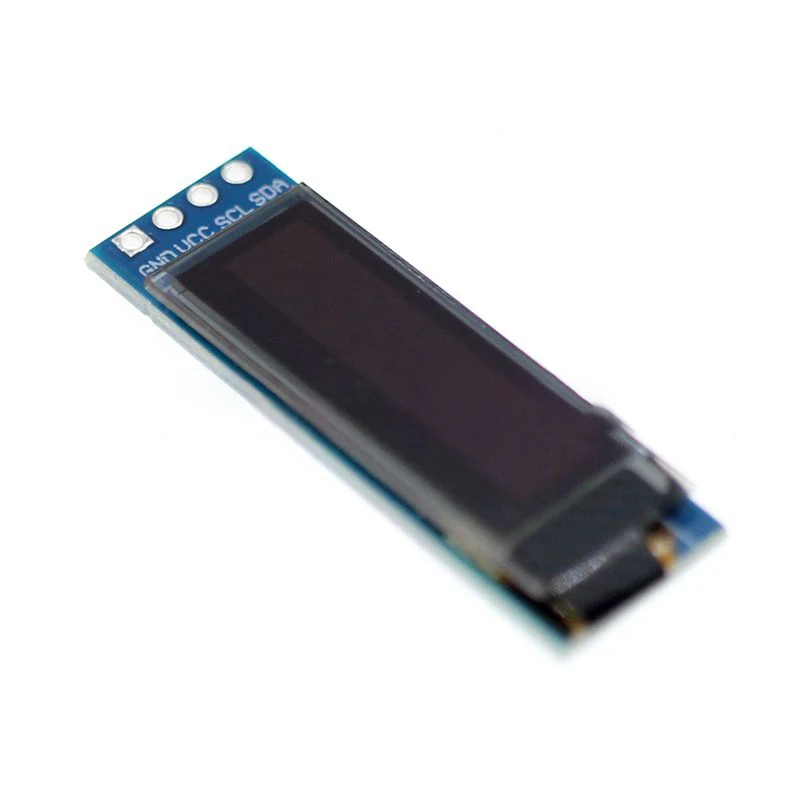 0.91 Inch OLED Module 0.91" White Blue 128X32 LCD LED Display 0.91" IIC Communicate for Arduino