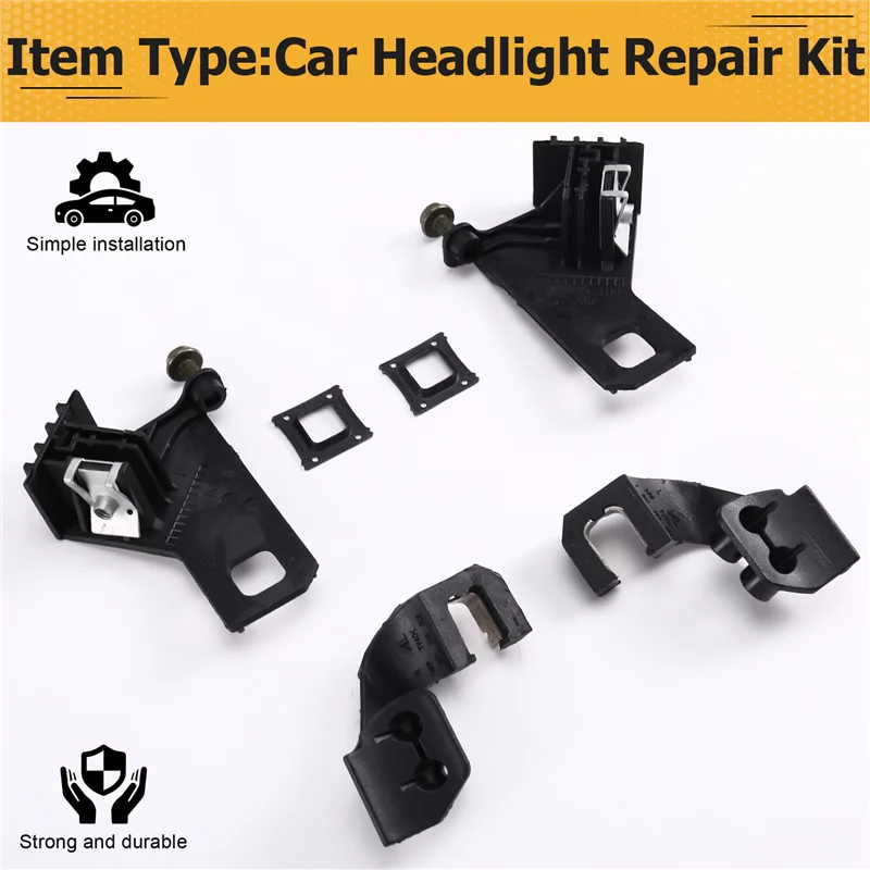 Auto Scheinwerfer Reparatur Kit Klaue Set 8K1941122 8K1941121 8K1941122A 8K1941121A Für A4 B8 2009-2012