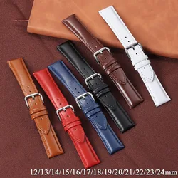 Genuine Leather Watch Strap for DW Daniel Wellington Men Women Watchband 12 13 14 15 16 17mm 18mm 19mm 20mm 21mm 22mm 23mm 24mm