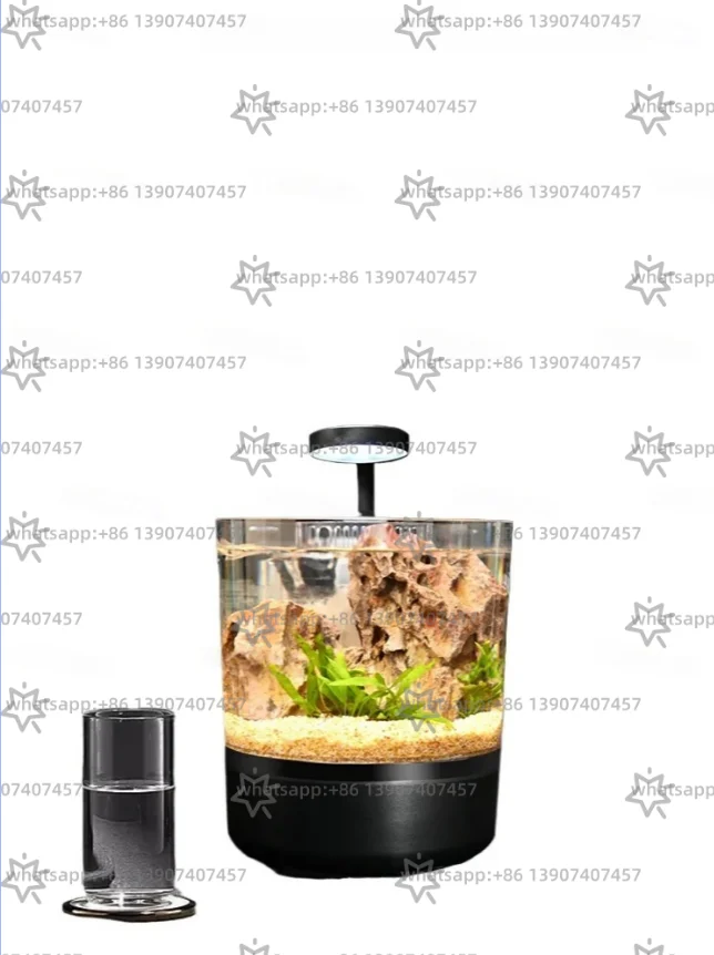 

Ecological fish tank desktop integrated, no water change