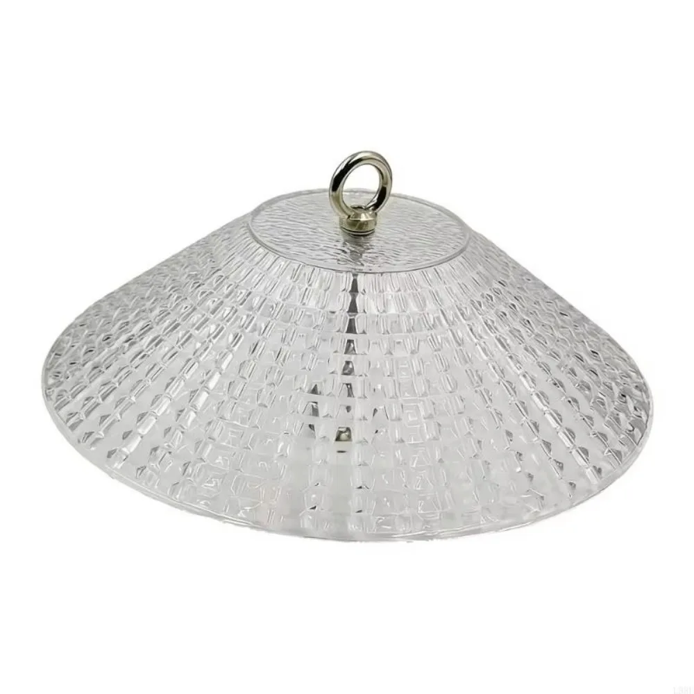 Plastic Hanging Bird Feeder Cover Large Weatherproof Bird Feeder Protector Clear Shield Waterproof Bird Feeder Baffle Balcony