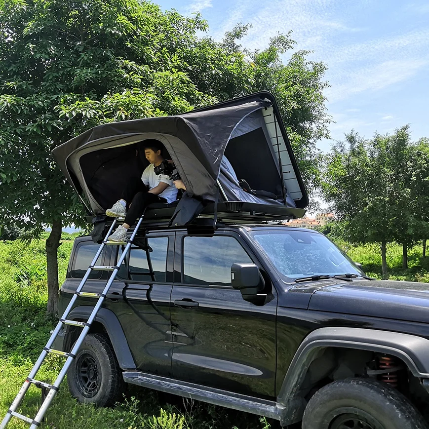 

Hot Sale Marvelous Easy Set up Universal Family Camping Car Tent RTS Hard Top Roof Tent