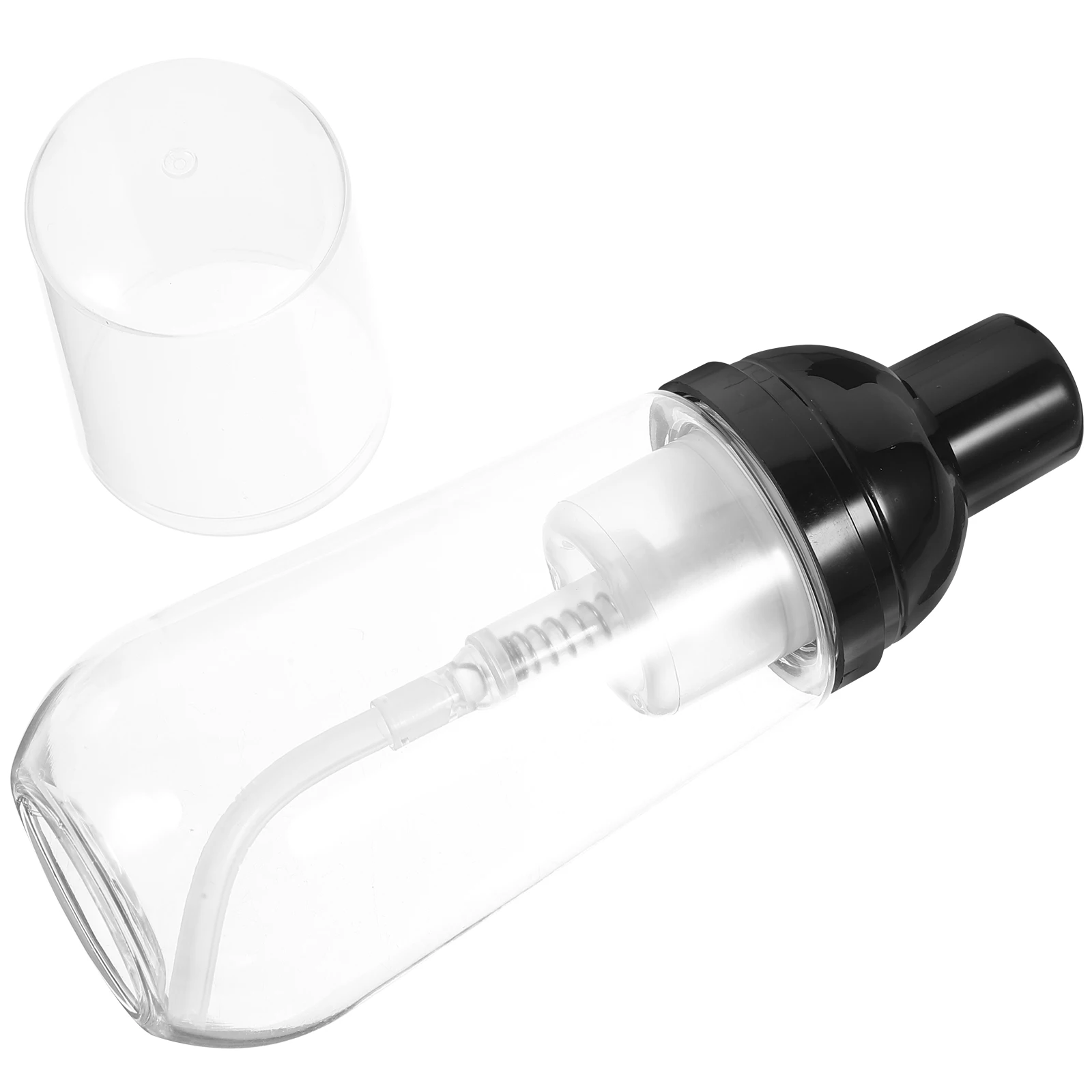 

3pcs Transparent PET Foaming Pump Bottle Portable Travel Size Refillable Foam Bottle Empty Soap Dispenser Body Wash