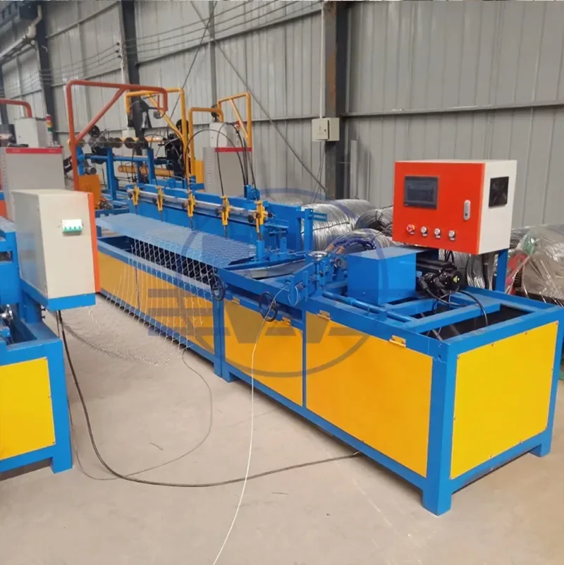 China Factory Wadley Supplier Chain Link Fence Making Machine in Metal & Metallurgy Machinery Plc Control